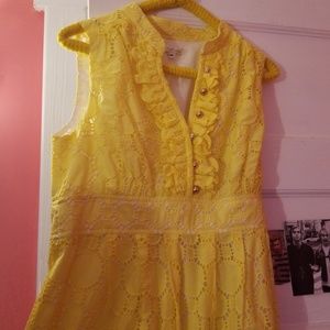 Shoshanna Beautiful yellow dress